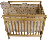 6 Piece Pooh Style Mini Crib Bedding Set