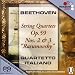 Music : Beethoven: String Quartets Op. 59 Nos. 2 & 3 "Rasumovsky"