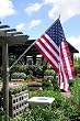 Annin 6 Foot Estate Flag Pole Spinner Set with a 3 by 5 Foot Nylon US Flag and Bracket