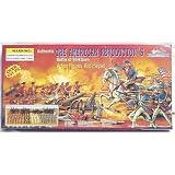  : American Revolutionary War 'Battle of Yorktown' 4 Armies of 65mm Figures 1/32nd Playset