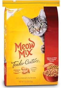 Meow Mix Tender Centers Salmon and Chicken, 13.5-Pound