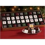 Gourmet Food : Season's Greetings Petits Fours - Wisconsin Cheeseman