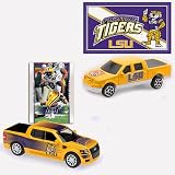 2 ITEMS!!!2 Trucks LSU TIGERS JOSEPH ADDAI Trading Card with Set, Ford SVT Adrenalin Concept and a Ford F-150 truck