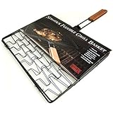 Charcoal Companion Nonstick Rectangle Flexi Grilling Basket