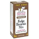 No Pudge Fat Free Fudge Brownie Mix, Cappuccino, 13.7-Ounce Boxes (Pack of 6)