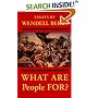 What Are People For?: Essays