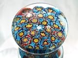 Murano Design Glass Art Millefiori Paperweight PW-1121