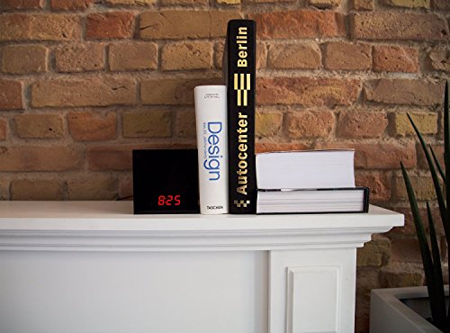 Hidden Nest Cam Enclosure - Dropcam Pro Indoor Nanny Camera Case by Dropcases (10.3cm x 10.3cm, Black) Nestcam Spy Clock Box, Drop Cam Baby Monitor - Completely Camouflaged and Undetectable