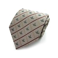 (ヴィヴィアンウエストウッド)Vivienne Westwood ネクタイ T10-F728-0001 ベージュ系 [並行輸入品]