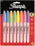 Sharpie Permanent Marker Fine Tip 8 Pack