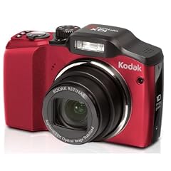 Kodak Z915 Digitalkamera (10 Megapixel, 10-fach opt. Zoom, 6,4 cm (2,5 Zoll) Display, Bildstabilisator) rot