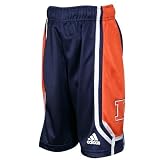 adidas Illinois Fighting Illini Youth Navy Blue Team Replica Shorts