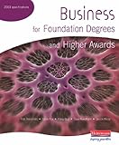Business for foundation degrees and higher awards