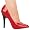Brande Red/Black Heel