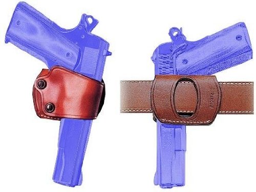 Galco Yaqui Slide Belt Holster for Beretta 92, 96, Sig Sauer P220, P226, P229, Glock 17, 19, 22, 23, 26, 27, 31, 32, 33, 36 (Black, Left-hand)