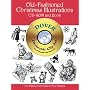 Old-Fashioned Christmas Illustrations CD-ROM and Book (Dover Pictorial Archives)