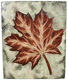 VCS FMS Square Wall Plaque with an Autumn Maple Leaf Motif 26 x 21