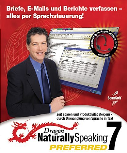 Dragon Naturally Speaking 7 Preferred Studentenversion