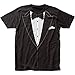 Impact Black Tuxedo T-shirt, Black, X-Large