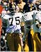 Joe Greene Autographed/Hand Signed Pittsburgh Steelers 8x10 Photo with HOF 87 Inscription (Pose 1)