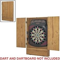 GLD Products Oak Gameroom Cabinet