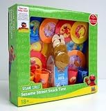 SESAME STREET SNACK TIME Dish Playset