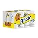 Bounty Basic Paper Towels 12 Large Rolls equal 15 Regular Rolls