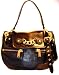 Cynthia Rowley "Martha Nappa" Black Leather Hobo Bag Purse Handbag