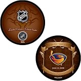Inglasco Atlanta Thrashers Father's Day 2008 Limited Edition Puck - NHL Shop Exclusive!