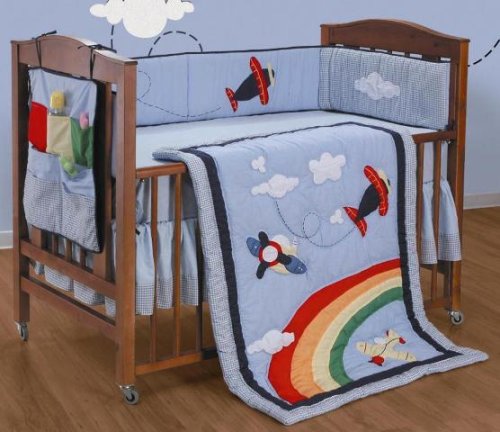 'High in the Sky' 5-Piece Baby's Crib Set