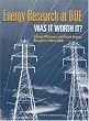 Energy Research at DOE: Was it Worth It? Energy Efficiency and Fossil Energy Research 1978 to 2000