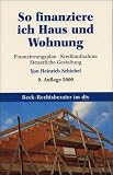 Bild zu: So finanziere ich Haus und Wohnung: Finanzierungsplan. Kreditaufnahme. Steuerliche Gestaltung