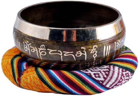 Tibetan Singing Bowl Ring, Singing Bowl Cushion, Singing Bowl Pillow