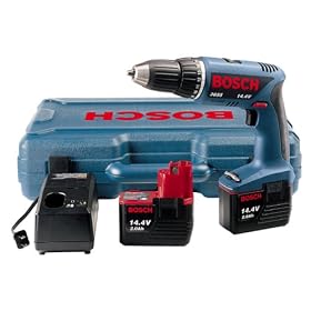 Bosch 3655K 14.4 Volt Pistol Grip Drill Driver Kit�