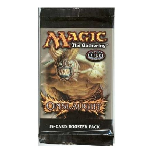 Cover image : Wizard of the Coast Magic The Gathering Onslaught Booster Pack