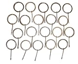 20 INERT Dummy HAND GRENADE PINS (pineapple, lemon, or baseball)