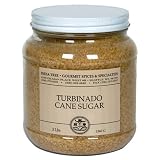 India Tree Turbinado Sugar, 3-Pound Jars (Pack of 2)