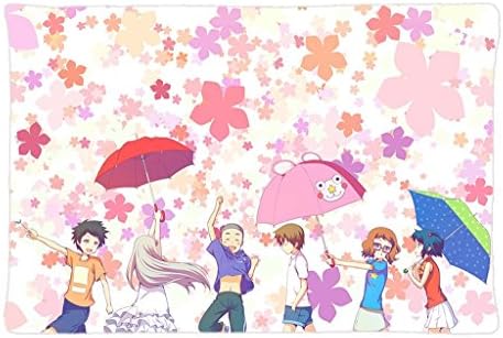 Anohana The Flower We Saw That Day Custom Zippered Pillow Cases Personalized Home Decorative Pillow Cases Cover