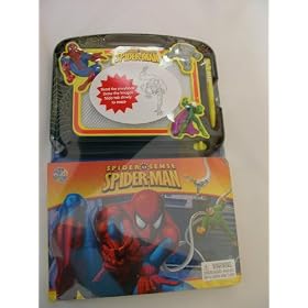 Spider-Man book with Spider-Sense Doodle Pro drawing board
