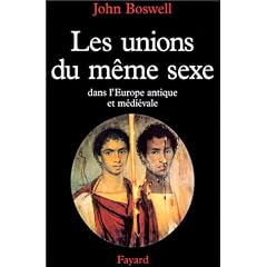 Unions du m�me sexe : De l'Europe antique au Moyen Age