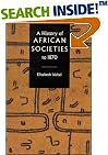 A History of African Societies to 1870