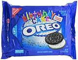 UPC 044000032715 product image for Oreo Chocolate Sandwich Cookies, Birthday Cake, 15.25 Ounce | upcitemdb.com