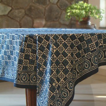 Starry Nights Designer Printed Tablecloth