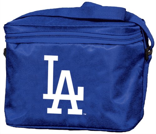 LA Dodgers MLB Logo Collapsible 6 Pack Cooler Lunch Box by Logo