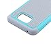 Note 5 Case, LK [Drop Protection] [Shock-Absorption] Hybrid Dual Layer Armor Defender Protective Case Cover for Samsung Galaxy Note 5 (Mint)