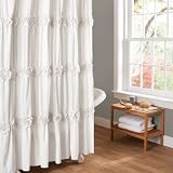 UPC 848742012864 product image for Lush Decor Darla Shower Curtain, 72 by 72-Inch, White | upcitemdb.com