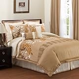 Lush Decor Bloom 8-Piece Comforter Set, Queen