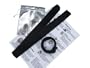Magic Hair Styling Accessories Tool Hairagami Perfect Spiral European Bun Classic Pony Tail (Black x 2)