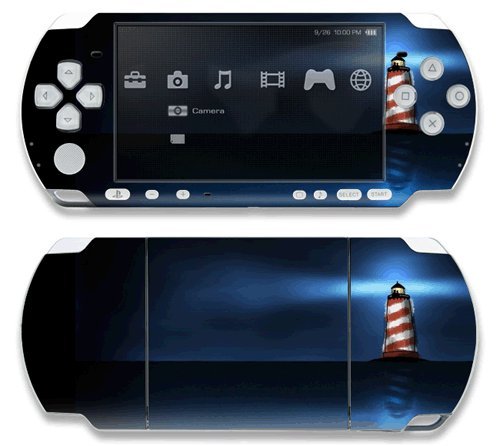 Light Tower Decorative Protector Skin Decal Sticker for Sony Playstation PSP 1000 Portable System