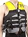 Body Glove Mens Method Life Pfd Jacket, Black/Yellow/Silver/Grey, XXXXL/XXXXXXL